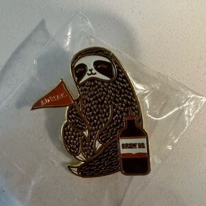 Brew doctor kombucha sloth pin
